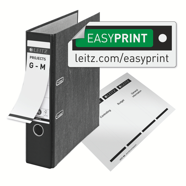 kantoorbox, ordners, binders, documenten, printlabel