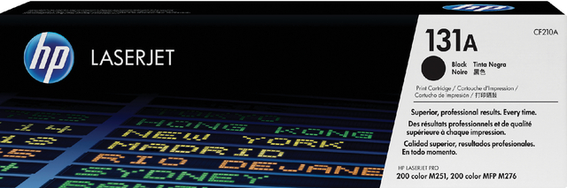Tonercartridge HP CF210A 131A zwart Tonercartridge HP CF210A 131A zwart