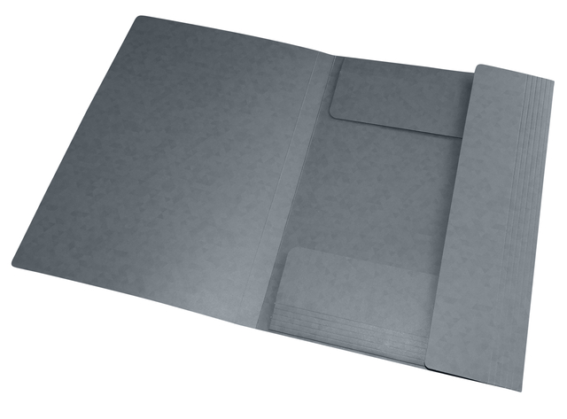 Elastomap Oxford Top File+ A4 grijs