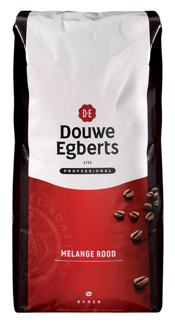Koffie Douwe Egberts bonen Melange Rood 3kg Koffie Douwe Egberts bonen Melange Rood 3kg