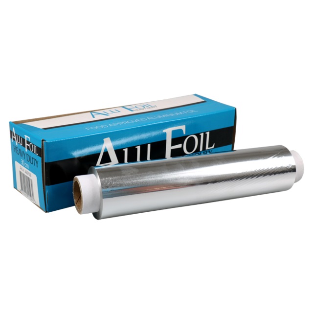Aluminiumfolie 30cmx125mtr 14my per stuk