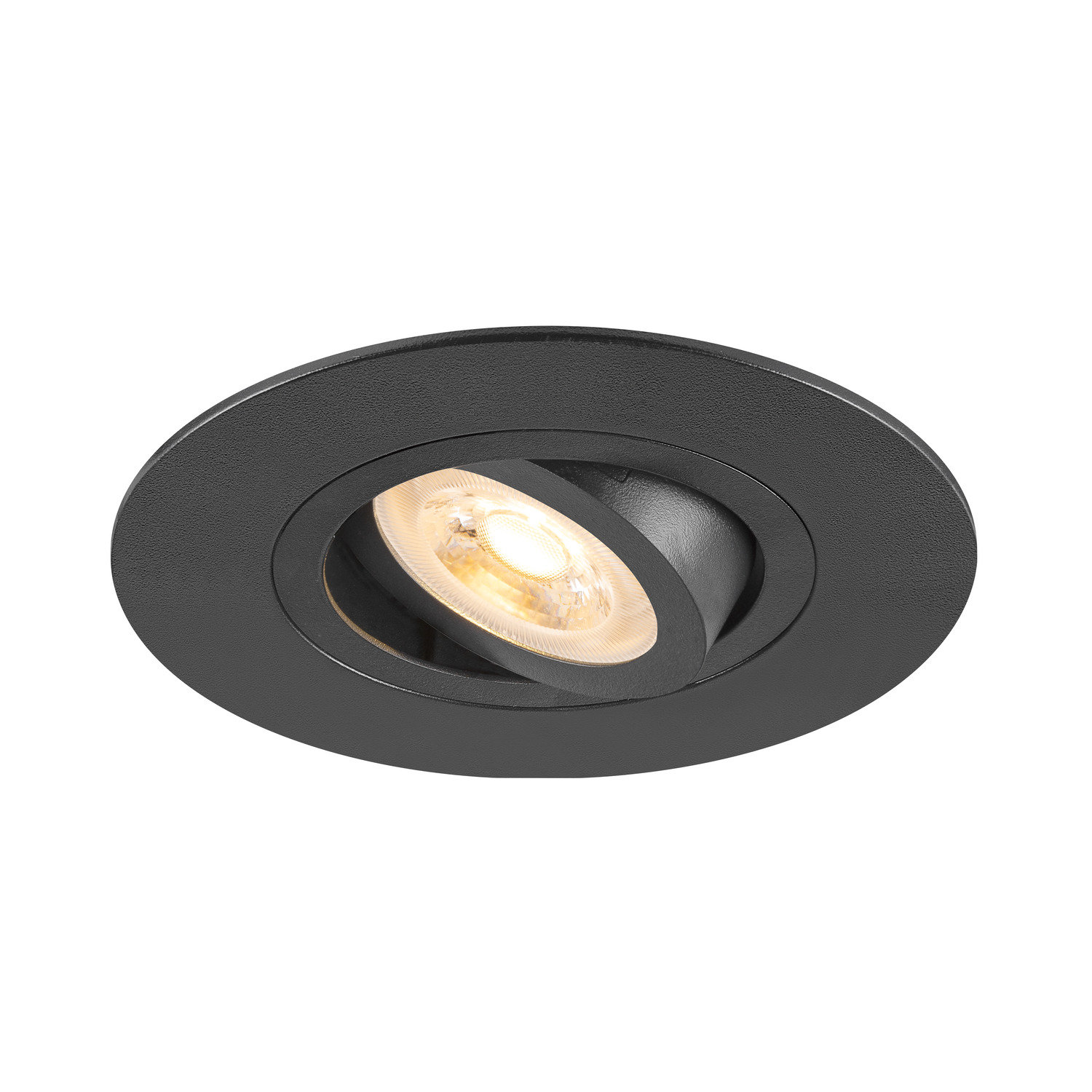 NEW TRIA 75 XL DL rond zwart 1xGU10