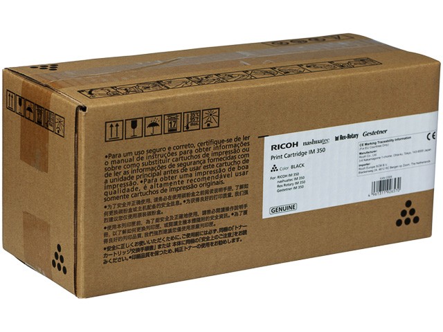 Ricoh IM350F toner 9000 afdrukken zwart 418133 (origineel)