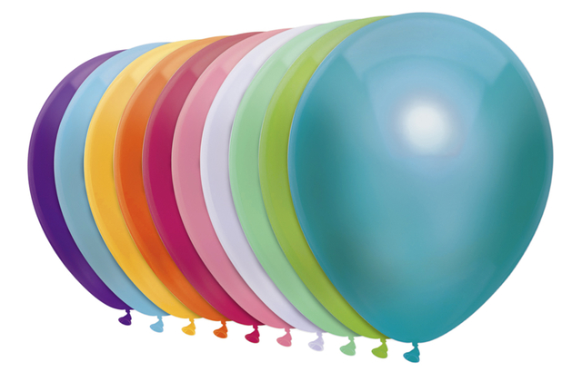ballonnen, ballon, veelvoudige kleur, verjaardagsfeest, decoratie