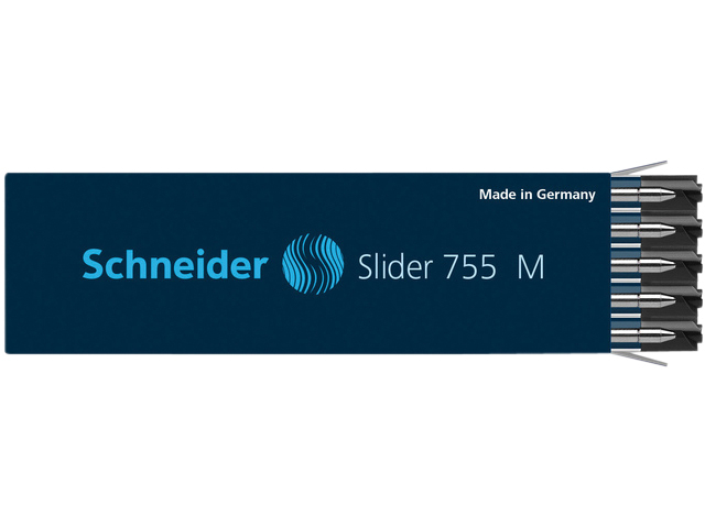Balpenvulling Schneider 755 Slider Jumbo medium zwart