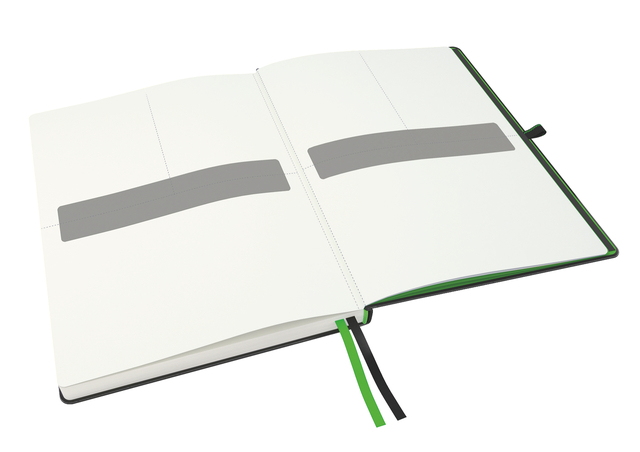 Notitieboek Leitz Complete A4 lijn 160 pagina's 100gr zwart