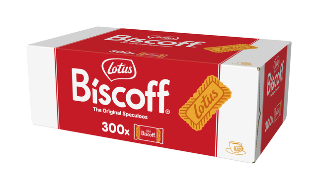 Koekjes Lotus Biscoff speculoos doos 300 stuks Koekjes Lotus Biscoff speculoos doos 300 stuks