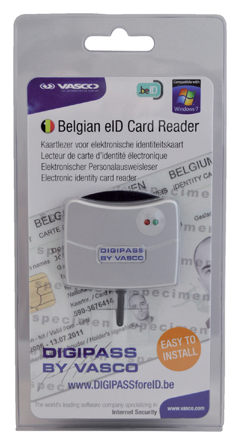 Kaartlezer Vasco Digipass 905 EID grijs Kaartlezer Vasco Digipass 905 EID grijs