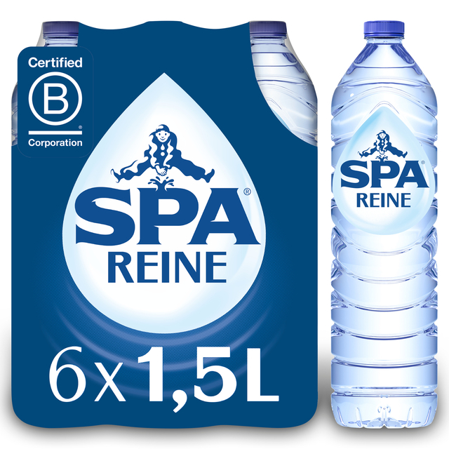 Water Spa Reine blauw petfles 1.5 liter Water Spa Reine blauw petfles 1.5 liter