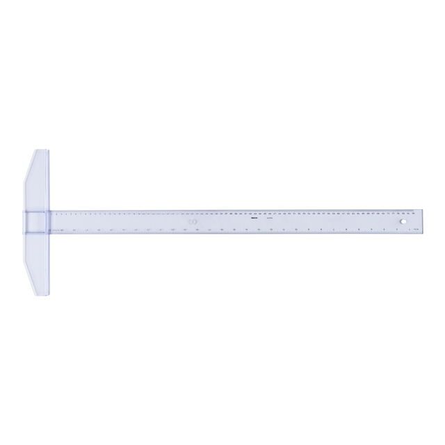 Tekenhaak Aristo GeoCollege 75cm transparant Tekenhaak Aristo GeoCollege 75cm transparant