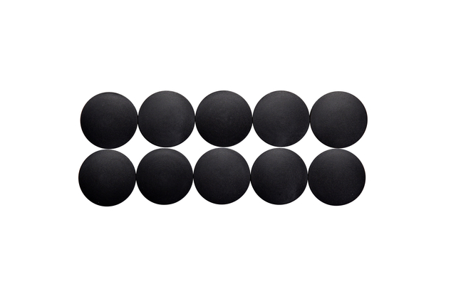 Magneet MAUL Solid 38mm 2500gr zwart 10 stuks Magneet MAUL Solid 38mm 2500gr zwart 10 stuks