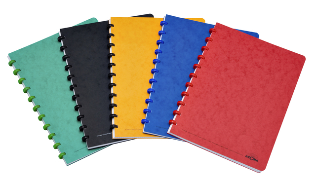 notitieboek, spiraloboek, kleurboek, kopieerachtig, notitie