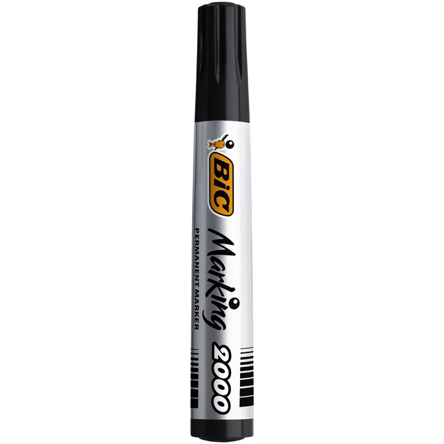 Viltstift Bic 2000 ecolutions rond large zwart Viltstift Bic 2000 ecolutions rond large zwart