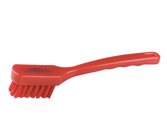 Salmon Hillbrush AfwasBorstel met lange greep Rood per stuk