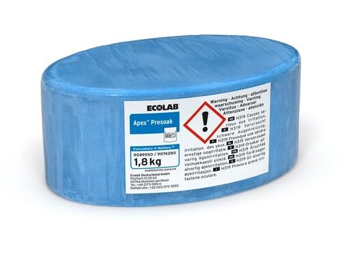 Ecolab Apex Presoak Inweekproduct doos 3x1.8kg