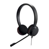 Jabra Evolve 20 MS Duo | Bedrade On-ear Mono Headset | Zwart Jabra Evolve 20 MS Duo | Bedrade On-ear Mono Headset | Zwart
