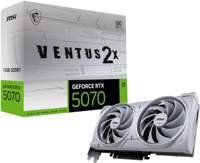 MSI GeForce RTX 5070 VENTUS 2X OC White | 12GB GDDR7 | DLSS 4 | Videokaart | Nvidia GPU MSI GeForce RTX 5070 VENTUS 2X OC White | 12GB GDDR7 | DLSS 4 | Videokaart | Nvidia GPU