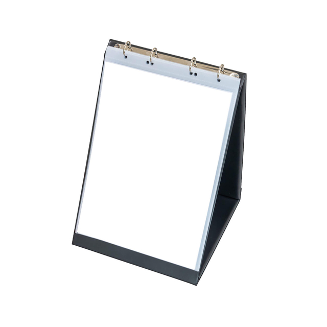 Tafelflipover Rillstab A4 staand zwart 10 tassen Tafelflipover Rillstab A4 staand zwart 10 tassen