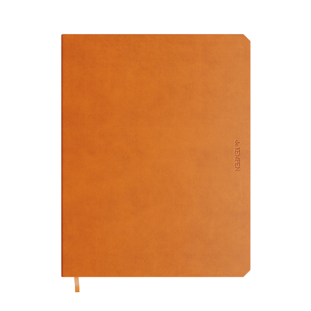Notitieboek de KEMPEN Sunset 171x220mm lijn 192 pagina's  90gr oranje