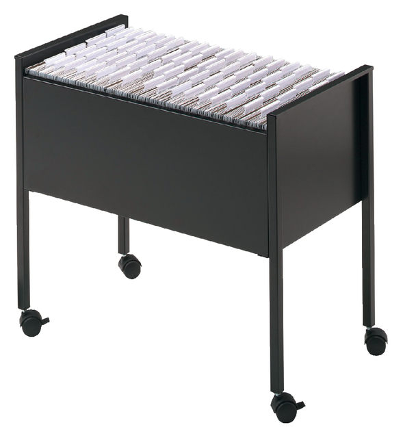 Hangmappentrolly Durable Economy 80 A4 zwart Hangmappentrolly Durable Economy 80 A4 zwart