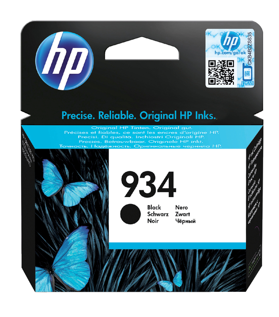Inktcartridge HP C2P19AE 934 zwart Inktcartridge HP C2P19AE 934 zwart