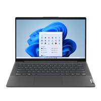 laptop, open notebook, grijs, dunne rand, toetsenbord