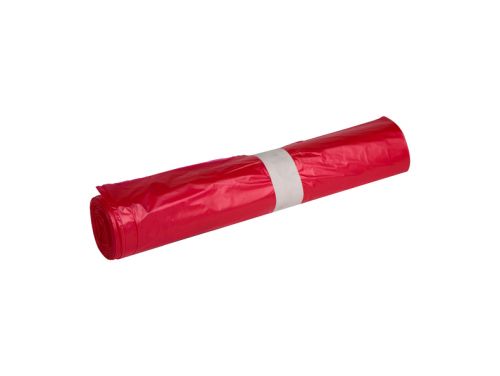 Afvalzak Powersterko Recy 58x100cm Rood T23 20x25st