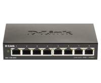 D-Link DGS-1100-08V2 netwerk-switch Managed L2 Gigabit Ethernet (10/100/1000) Zwart
