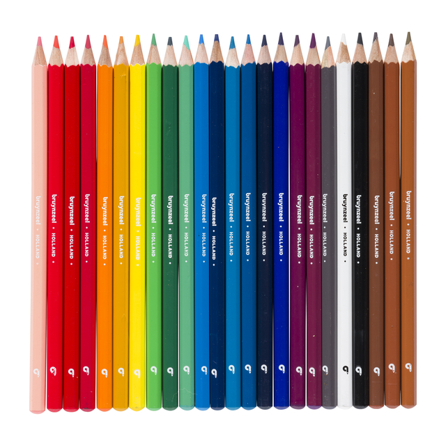 Kleurpotloden Bruynzeel Kids blister à 24 stuks assorti