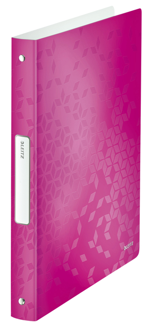 map, ringbinder, pink binder, three-ring, notebook accessory