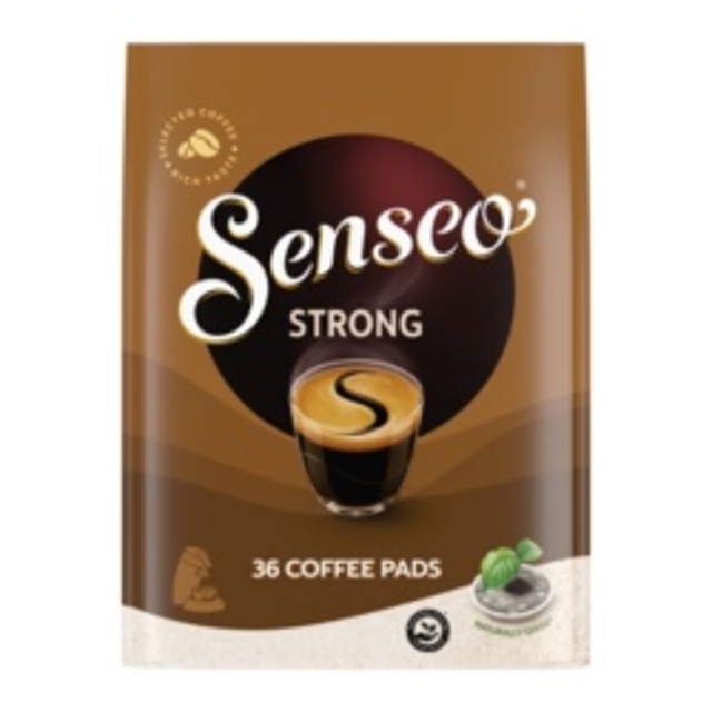 Koffiepads Douwe Egberts Senseo strong 36 stuks Koffiepads Douwe Egberts Senseo strong 36 stuks