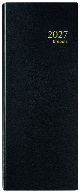 agenda, notebook, journal, black, 2027