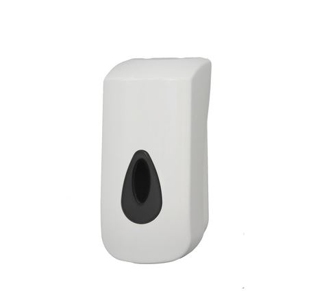 PlastiQline Zeepdispenser 900 ml kunststof navulbaar Wit