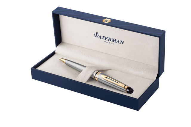 Balpen Waterman Expert stainless steel GT medium