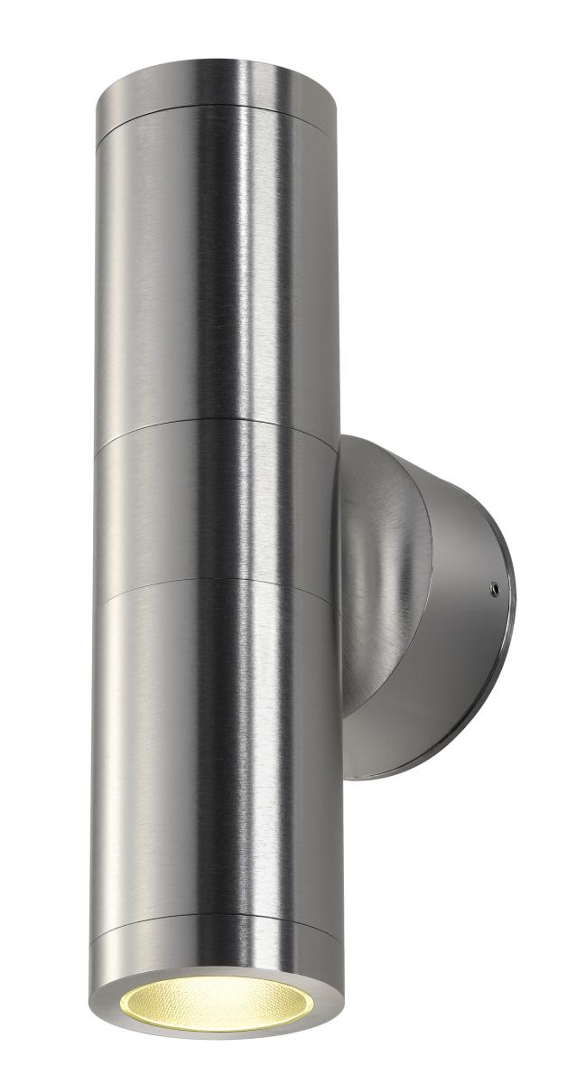 spaarlamp, outdoor, muurbevestiging, staal, LED-lamp