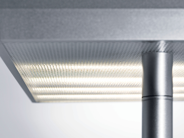 Vloerlamp Hansa led Maxlight aluminium