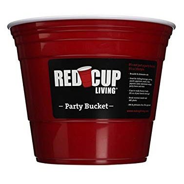 Red Cup Party Bucket - Ijsemmer - 5.5L Red Cup Party Bucket - Ijsemmer - 5.5L