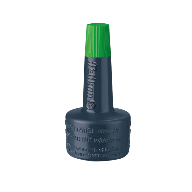 Stempelinkt Pelikan flacon 28ml groen