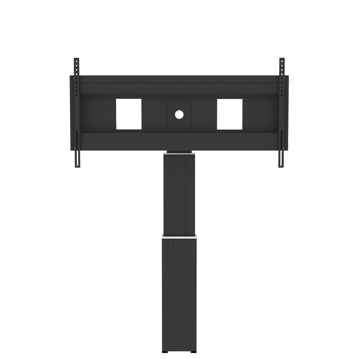 Elektrisch in hoogte verstelbare XL monitor muurbeugel, 50 cm slag