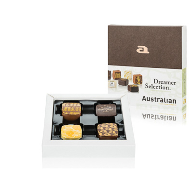 Chocolade bonbons Australian Dreamer Selection 4-pack Chocolade bonbons Australian Dreamer Selection 4-pack