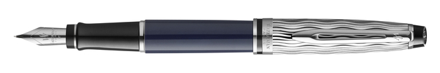 Vulpen Waterman Expert L'essence du blue lacquer CT fijn Vulpen Waterman Expert L'essence du blue lacquer CT fijn