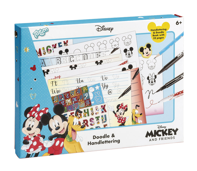 Handletterset Disney Mickey en Minnie Handletterset Disney Mickey en Minnie