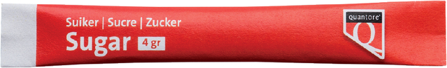 Suikersticks Quantore 4 gram 1000 stuks Suikersticks Quantore 4 gram 1000 stuks