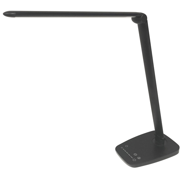 Bureaulamp Unilux Twistled led zwart Bureaulamp Unilux Twistled led zwart