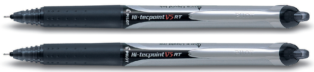 Rollerpen PILOT Hi-Tecpoint V5 RT fijn zwart Rollerpen PILOT Hi-Tecpoint V5 RT fijn zwart
