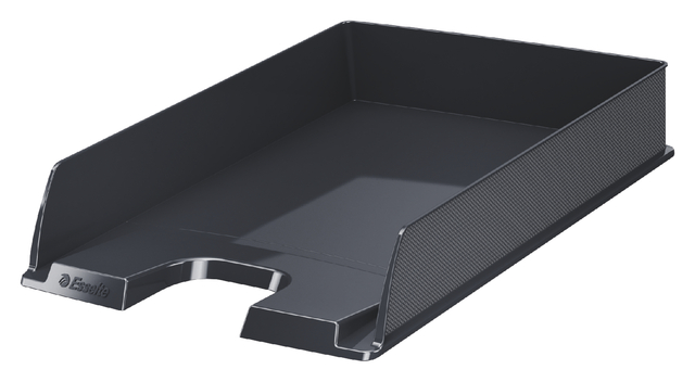 Brievenbak Esselte Europost Vivida A4 zwart Brievenbak Esselte Europost Vivida A4 zwart