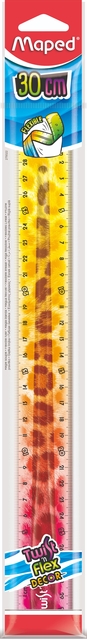 meterstick, plastic ruler, 30 cm, decorative ruler, twist flex