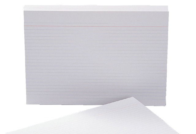 Systeemkaarten A7 75x105mm 100 stuks