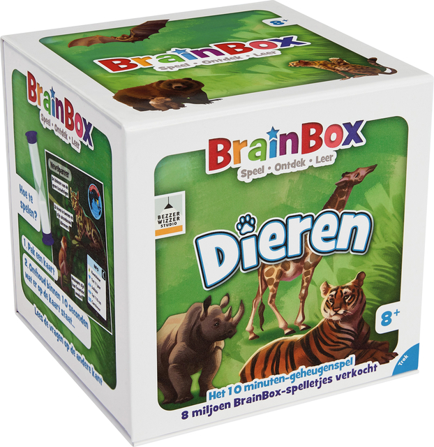 Kaartspel Brainbox dieren Kaartspel Brainbox dieren