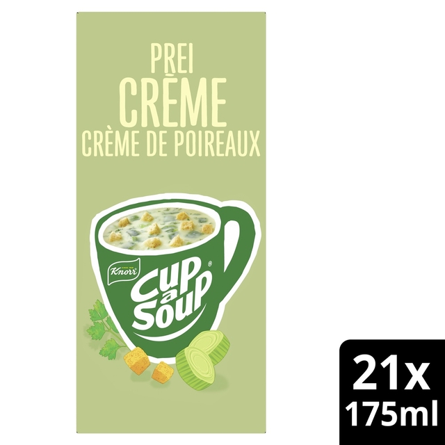 Cup-a-Soup Knorr prei-crème 21x175ml
